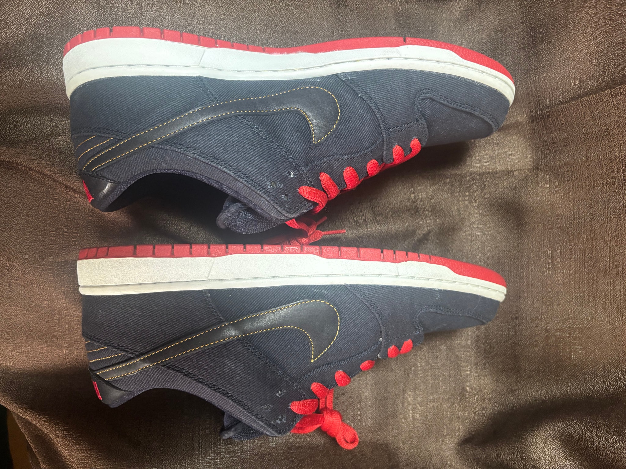 Levis × Nike Dunk SB Low "Blue Denim"