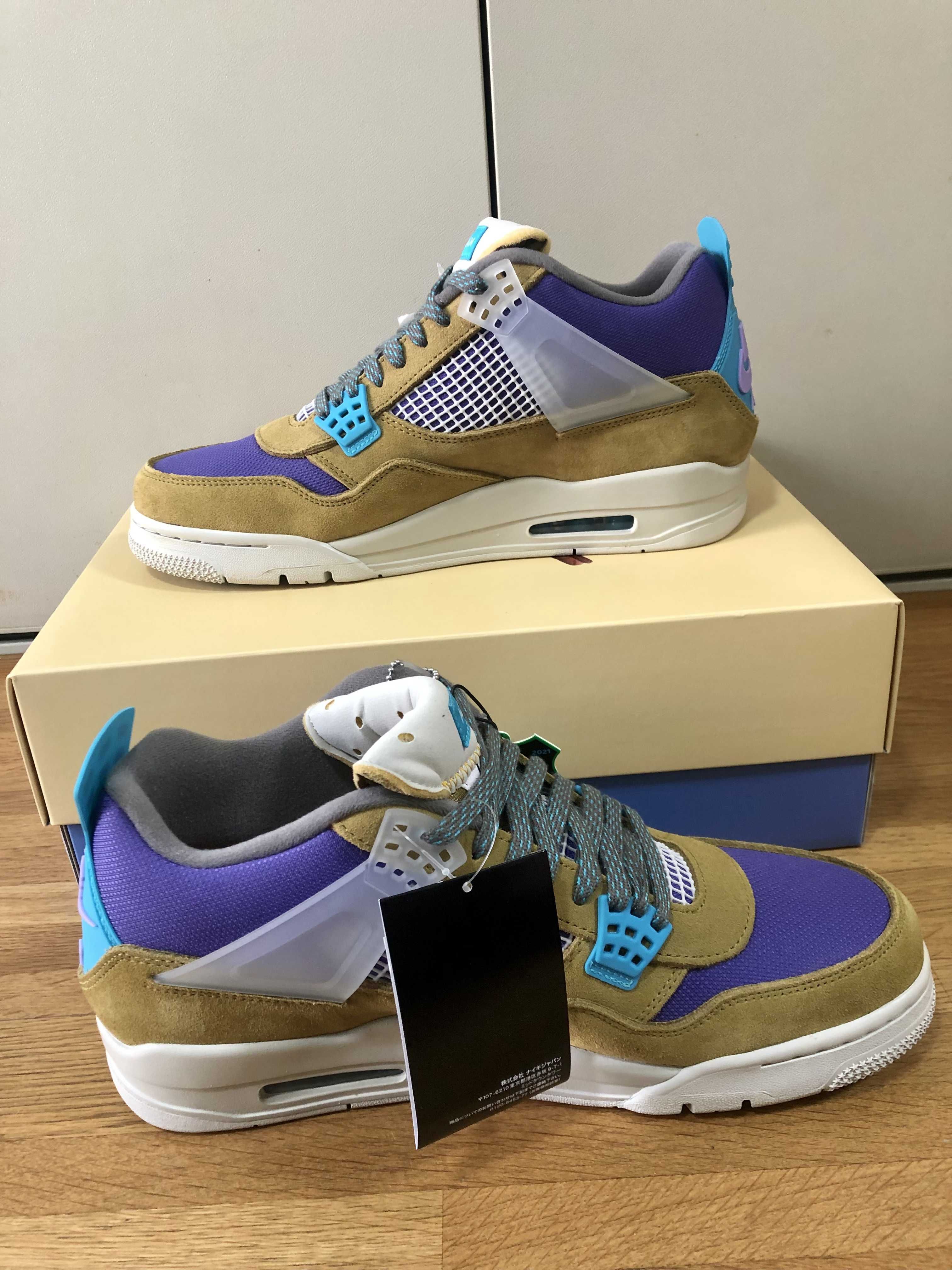 Union × Nike Air Jordan 4 SP "Desert Moss"