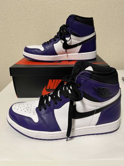 Nike Air Jordan 1 Retro High OG "Court Purple White/Black" (2020)