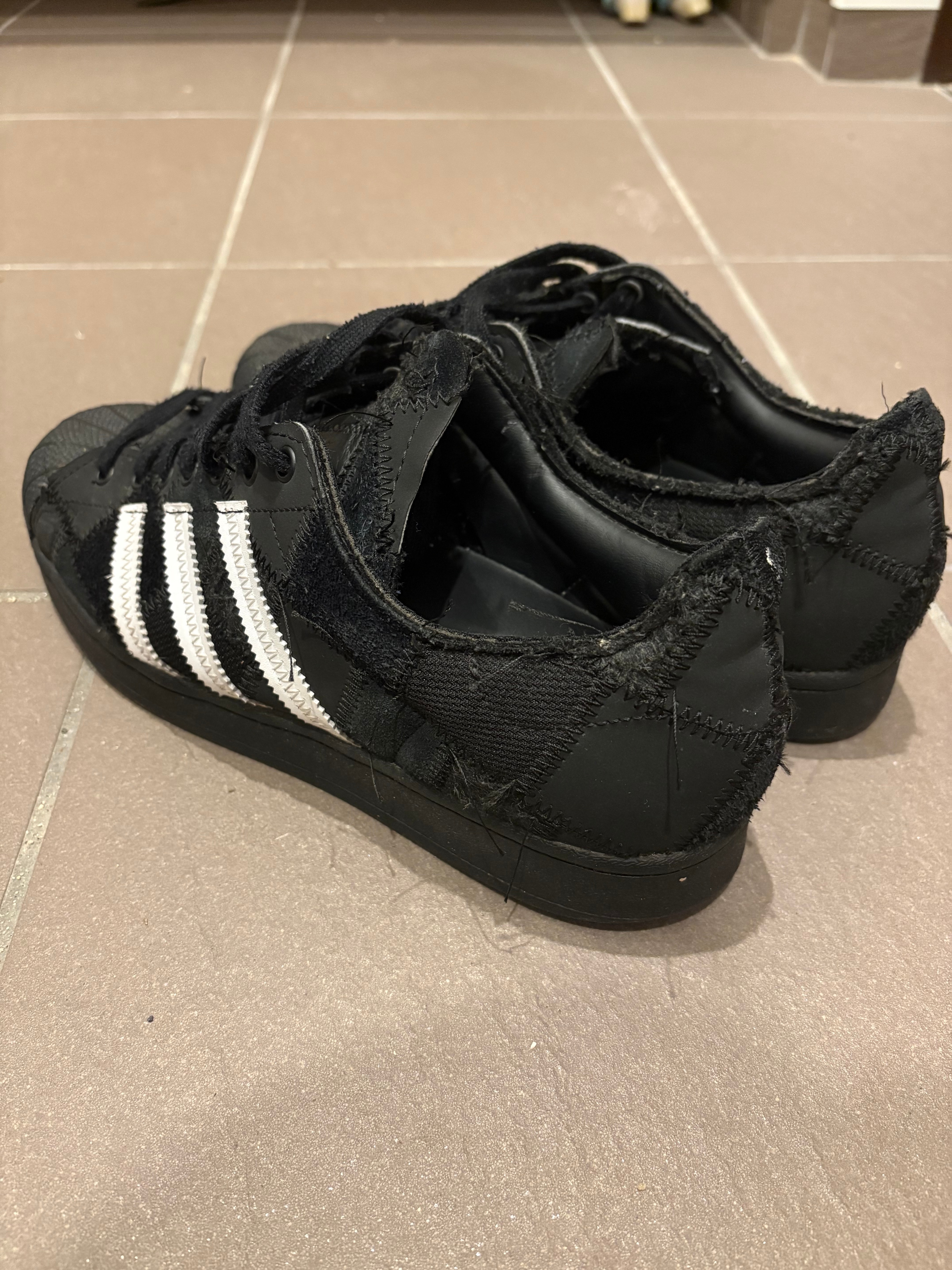 リクチュール × アトモス × アディダス スーパースター "ブラック"