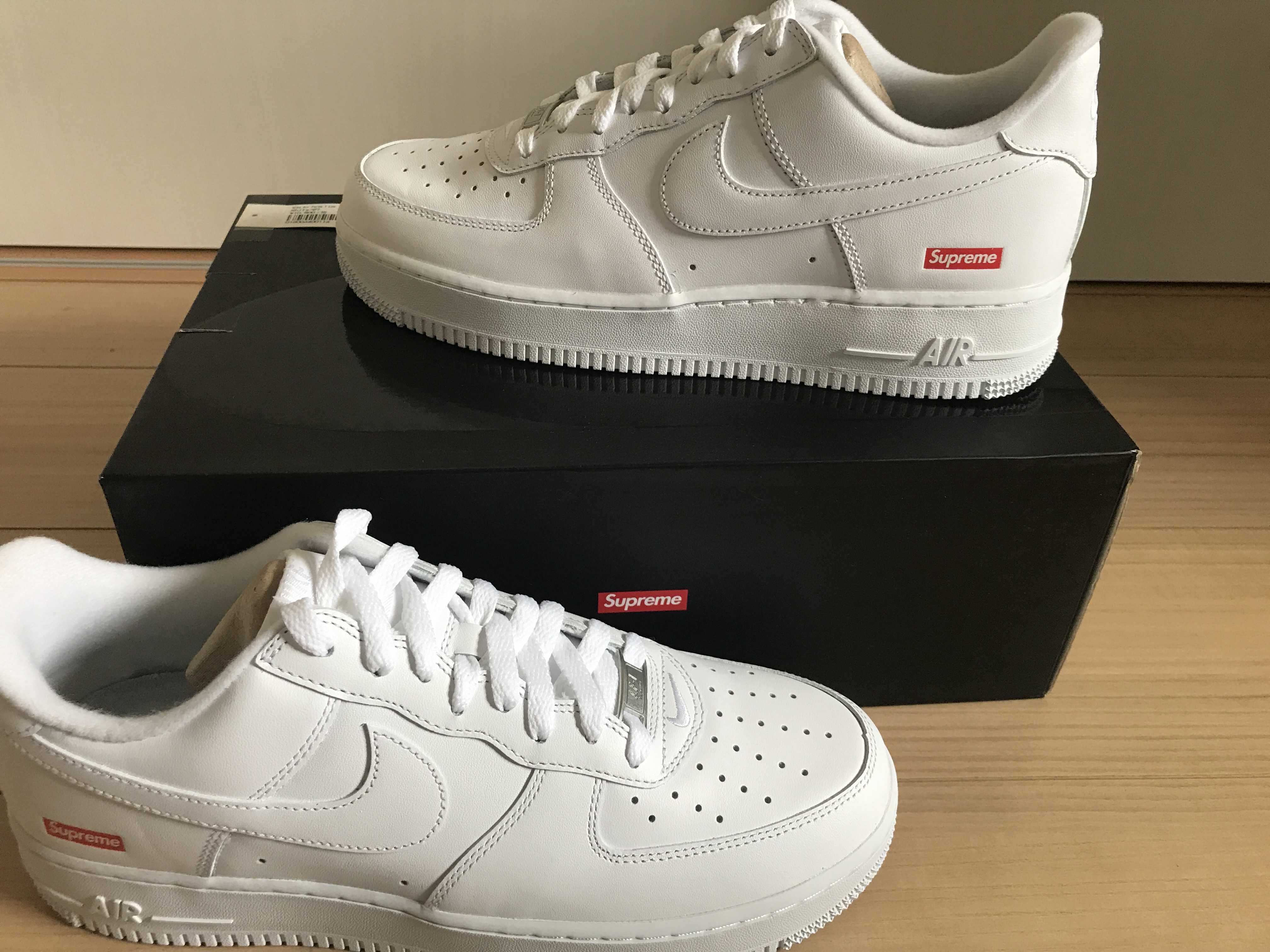 Supreme × Nike Air Force 1 Low "White"