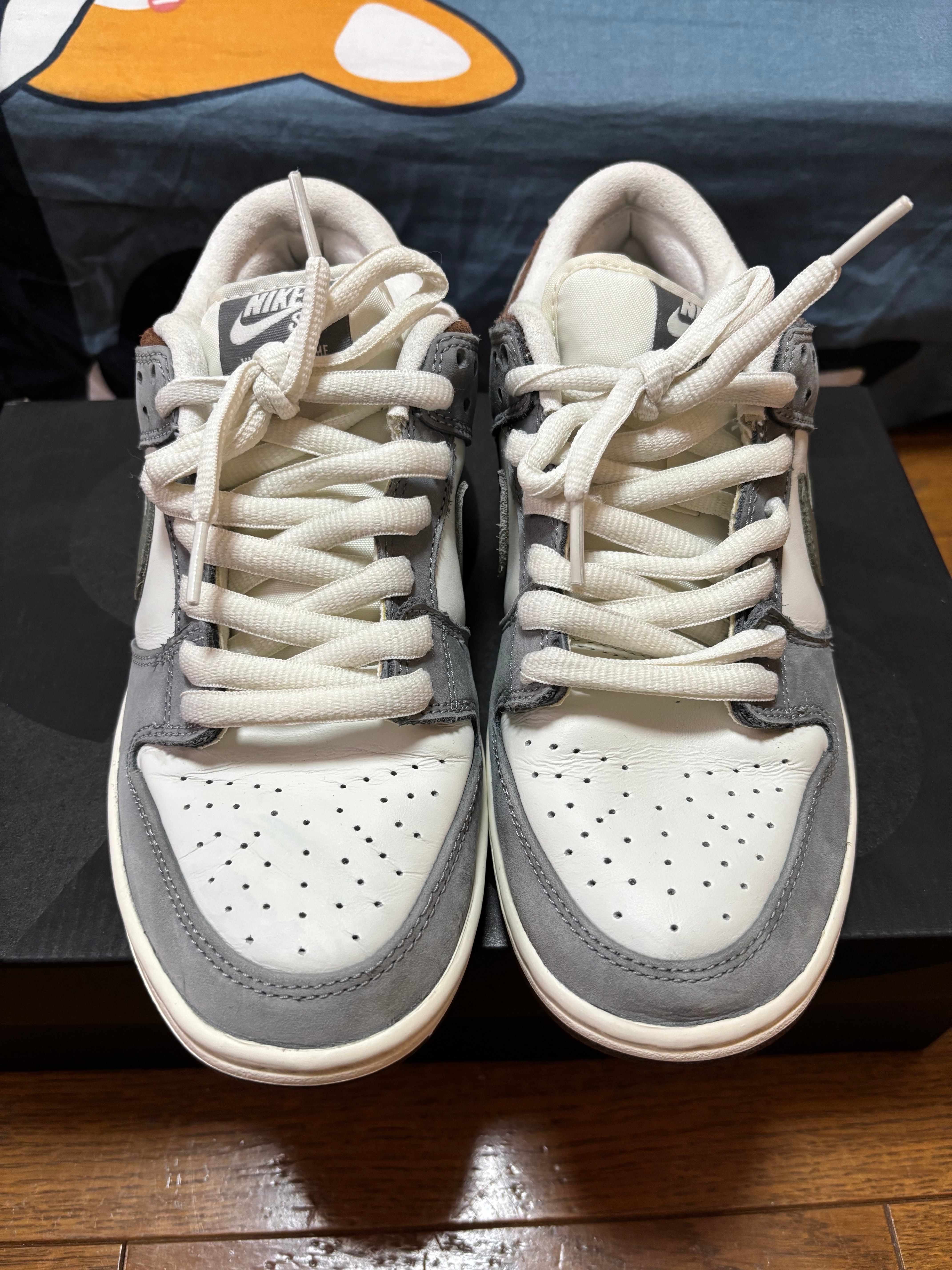 堀米 雄斗(Yuto Horigome) × Nike SB Dunk Low Pro QS "Wolf Grey"