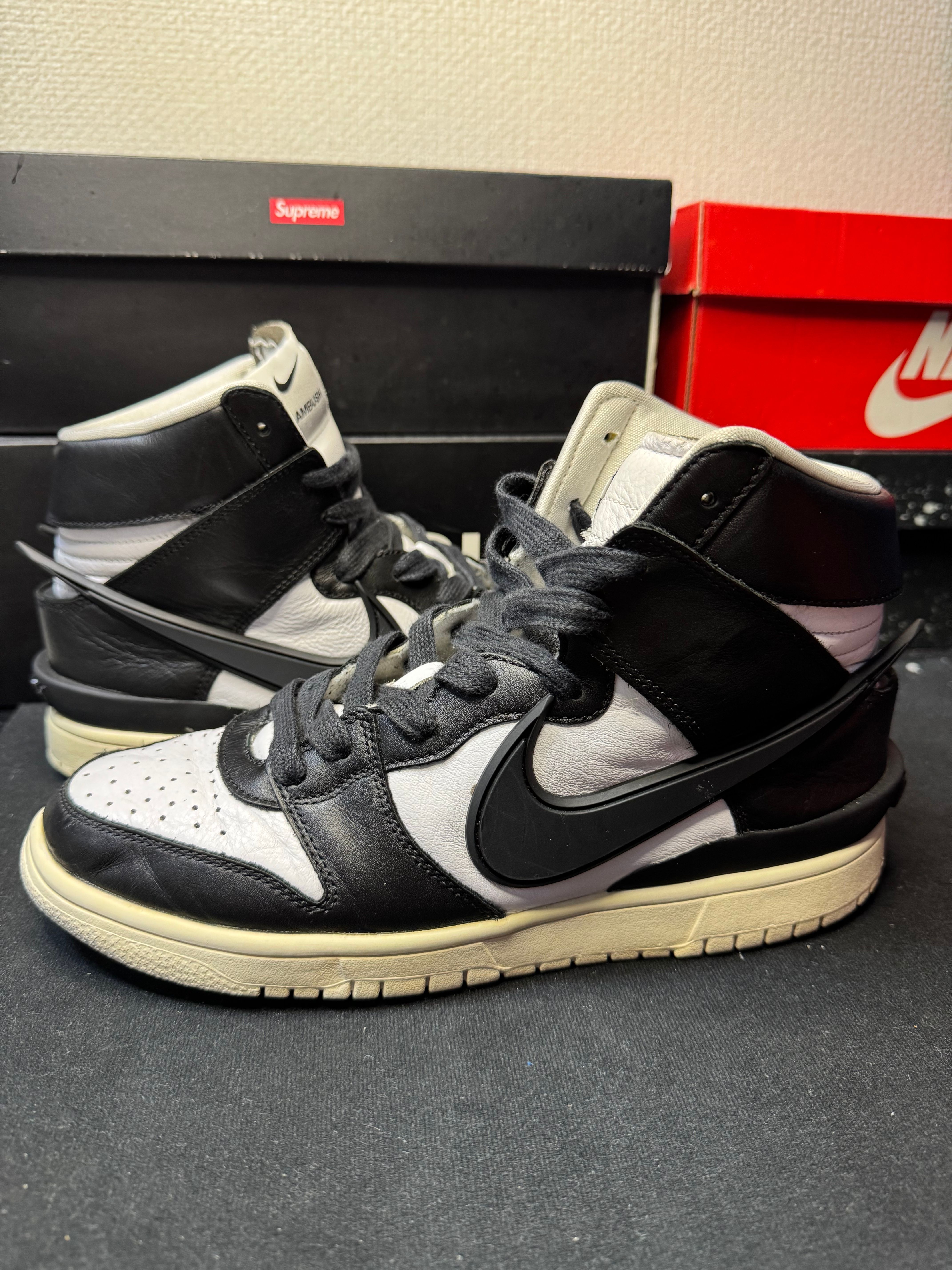 AMBUSH × Nike Dunk High "Black"