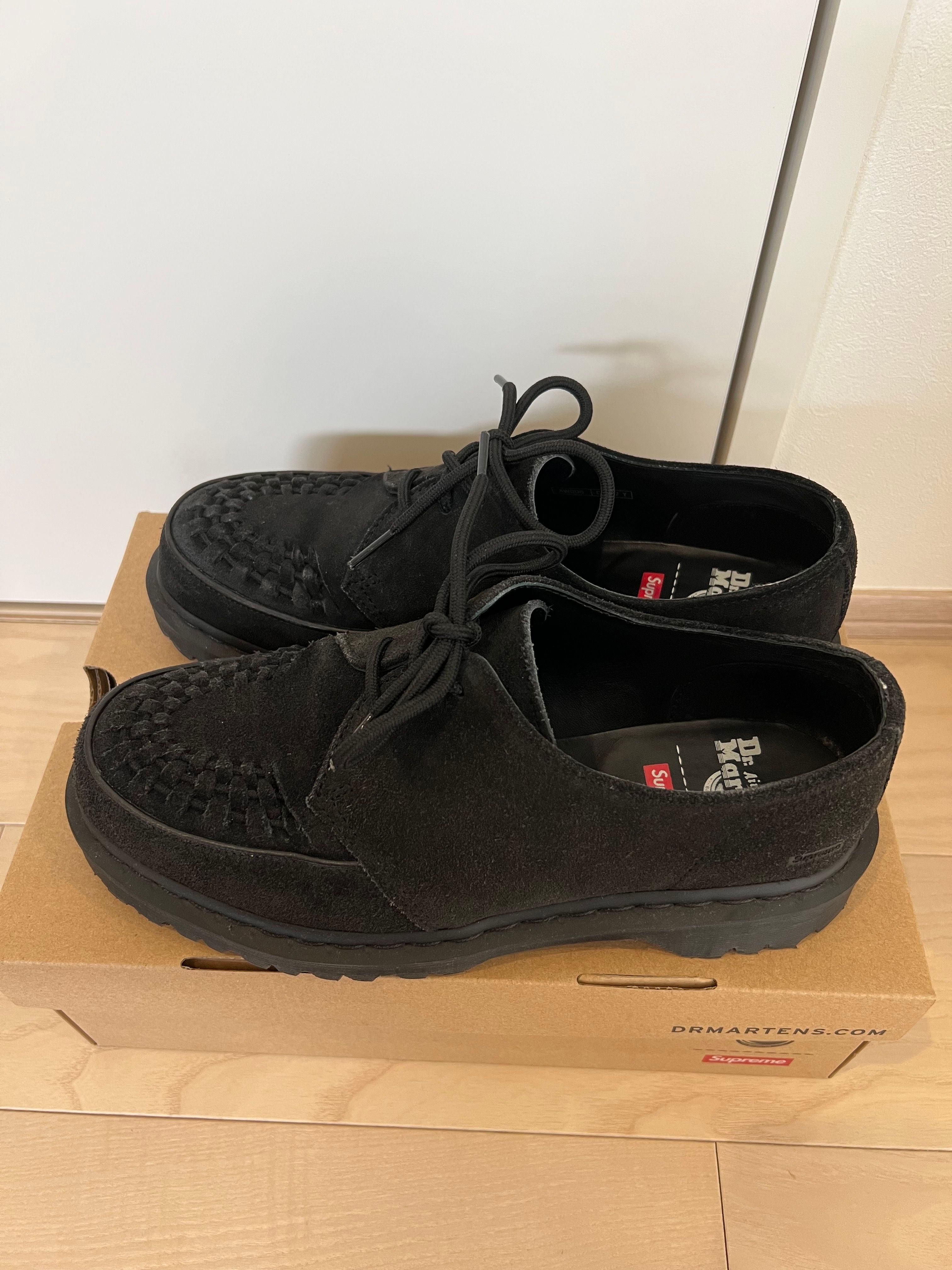 Supreme × Dr.Martens Ramsey Creeper "Black"