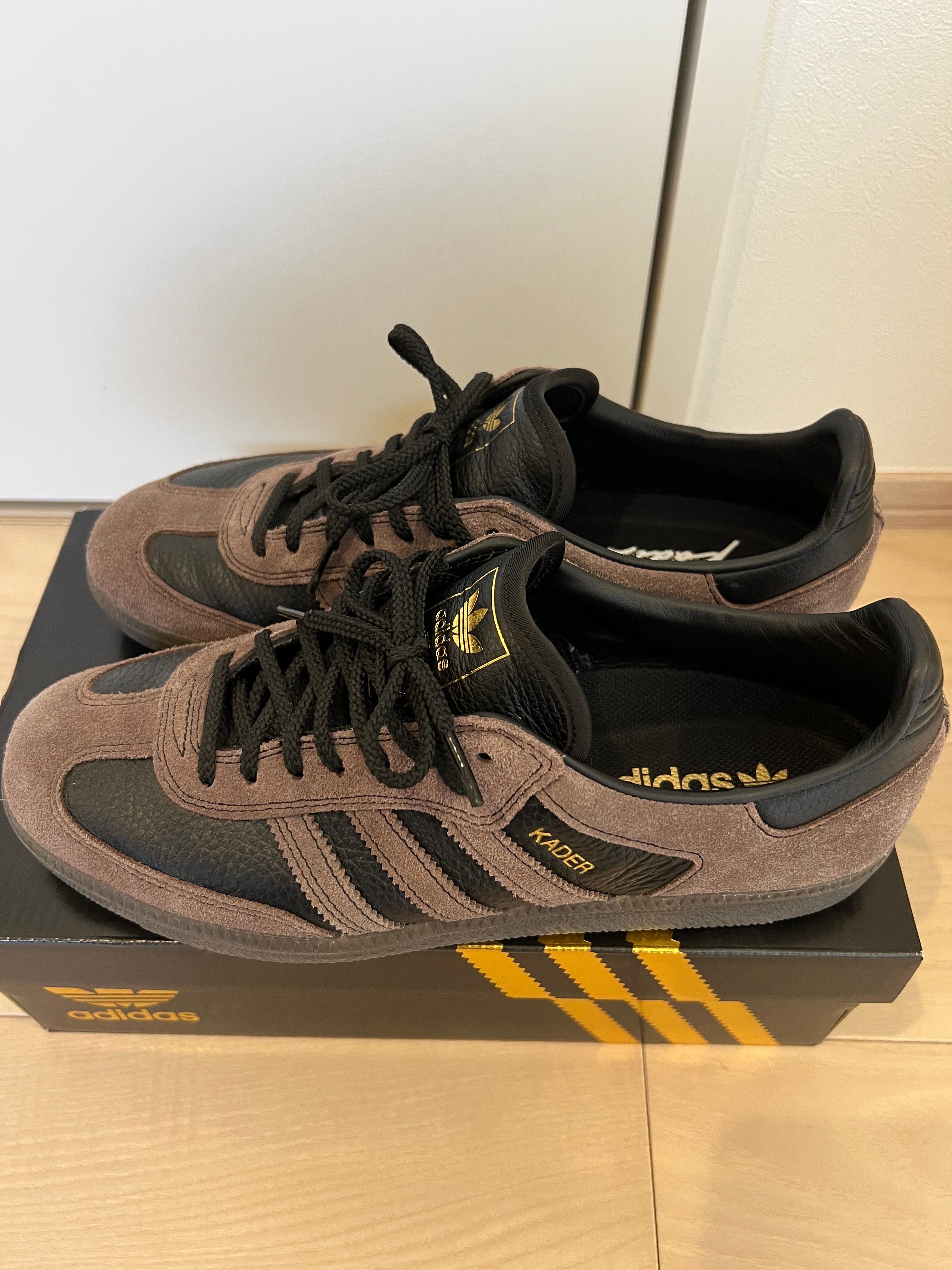 Kader Sylla × adidas Samba ADV "Core Black/Brown/Gum"