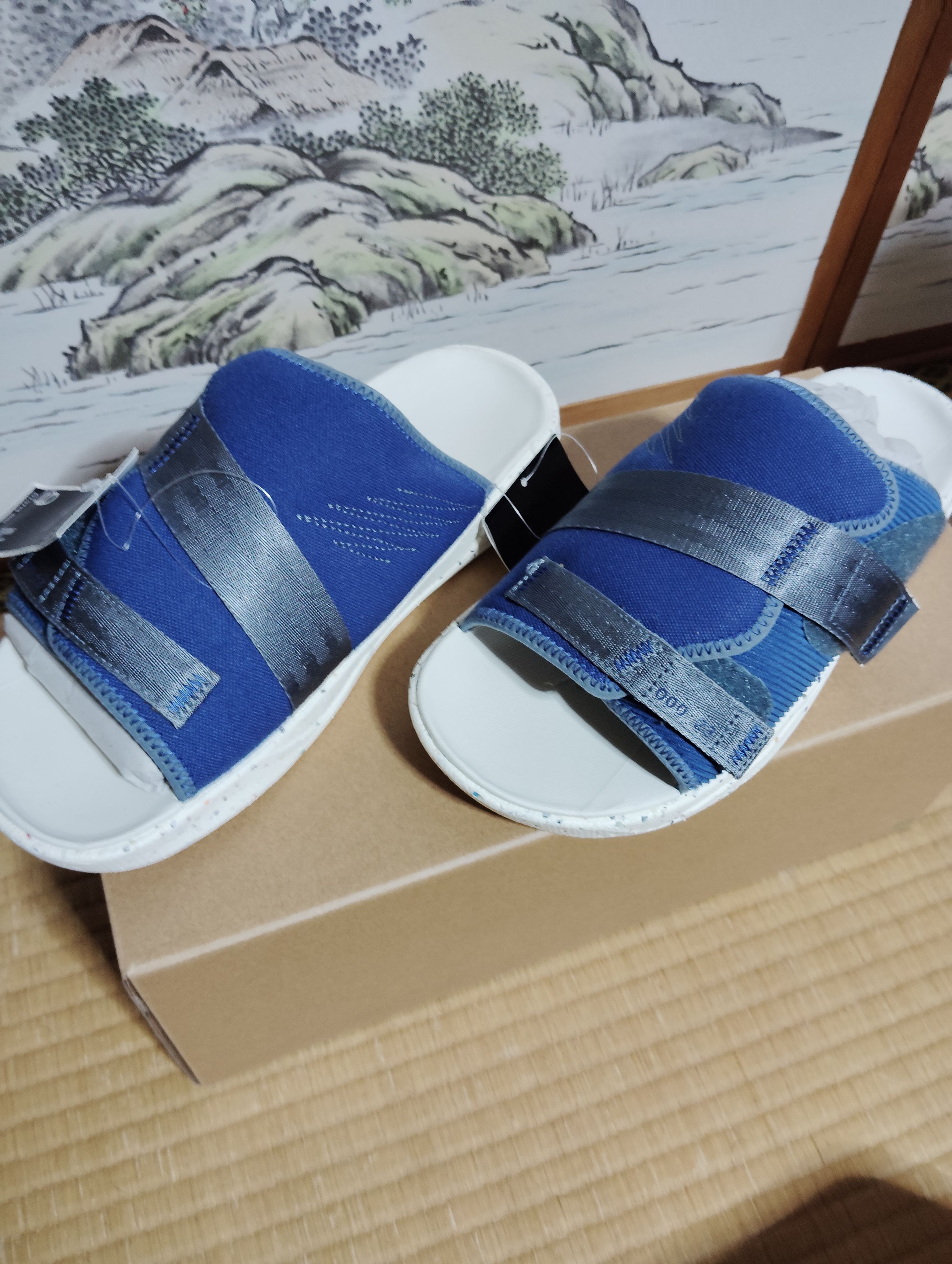 NIKE ASUNA CRATER SLIDE "BLACK"