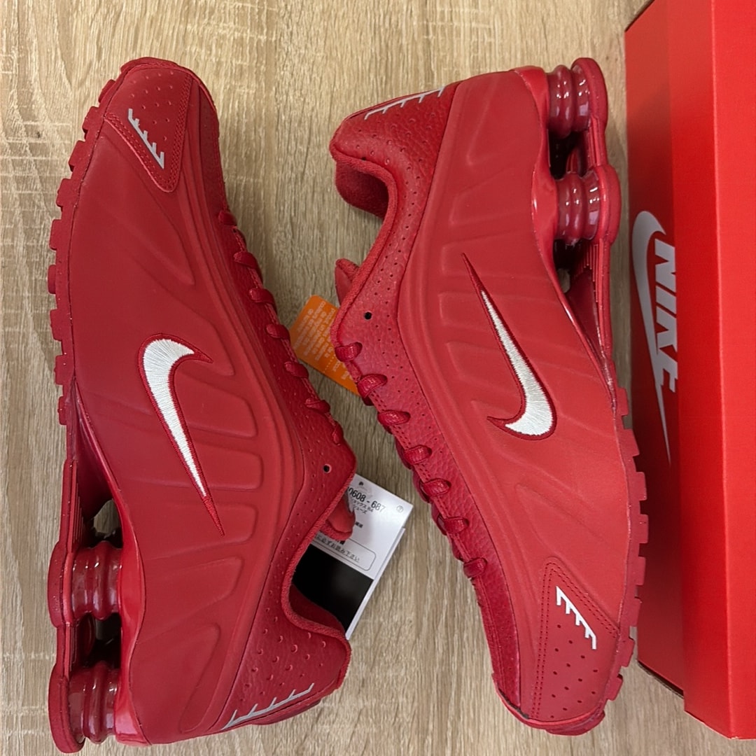 Nike Shox R4 "Gym Red/Metallic Silver"