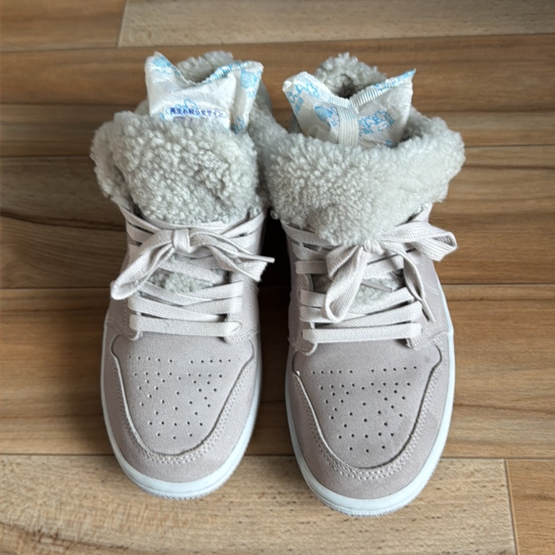 Nike Women's Air Jordan 1 Low "Sherpa Fleece"