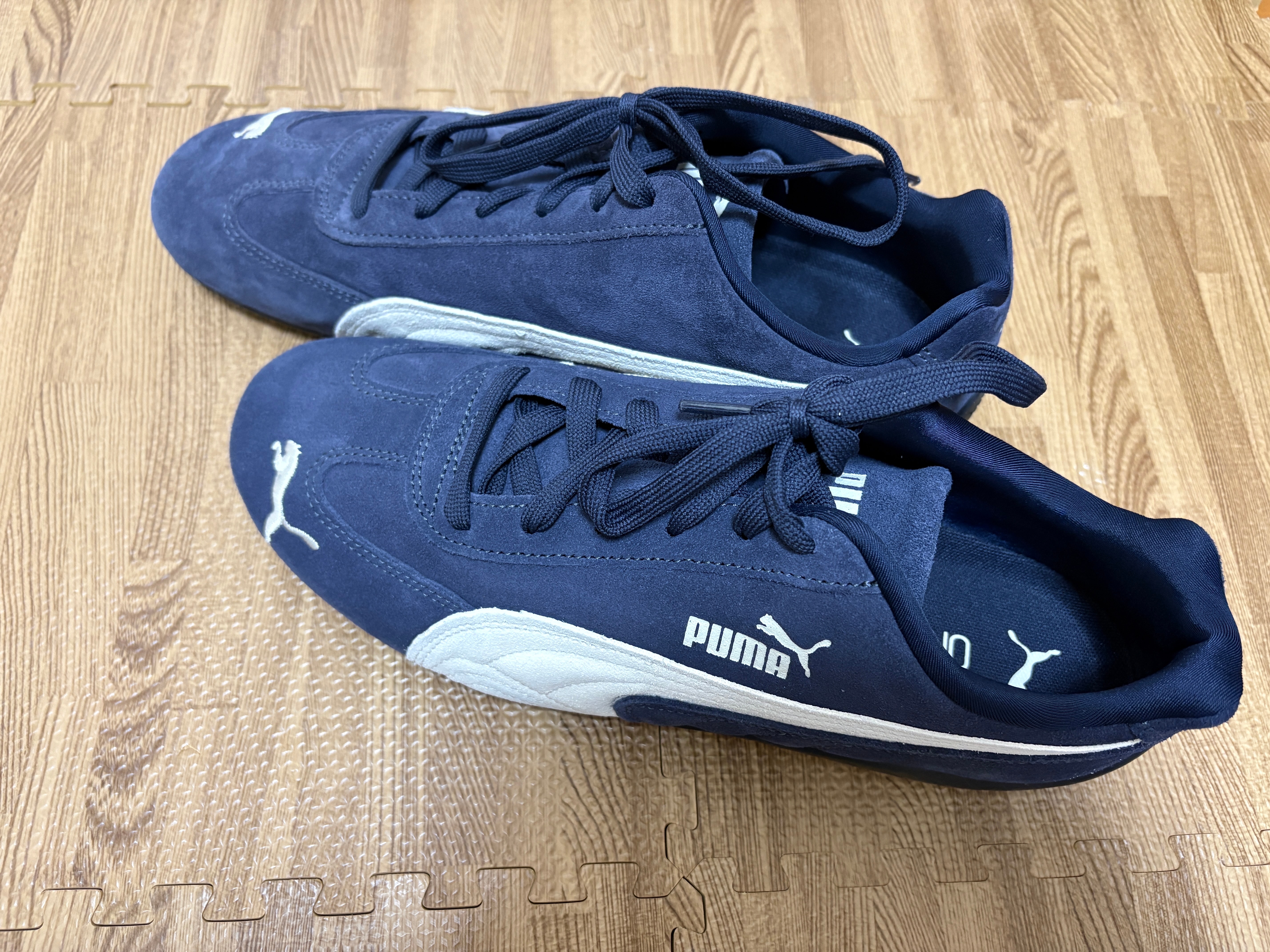 プーマ スピードキャット OG "ニューネイビー/ウォームホワイト"
