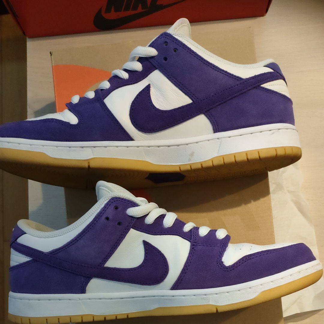 Nike SB Dunk Low Pro ISO Orange Label "Court Purple Gum"