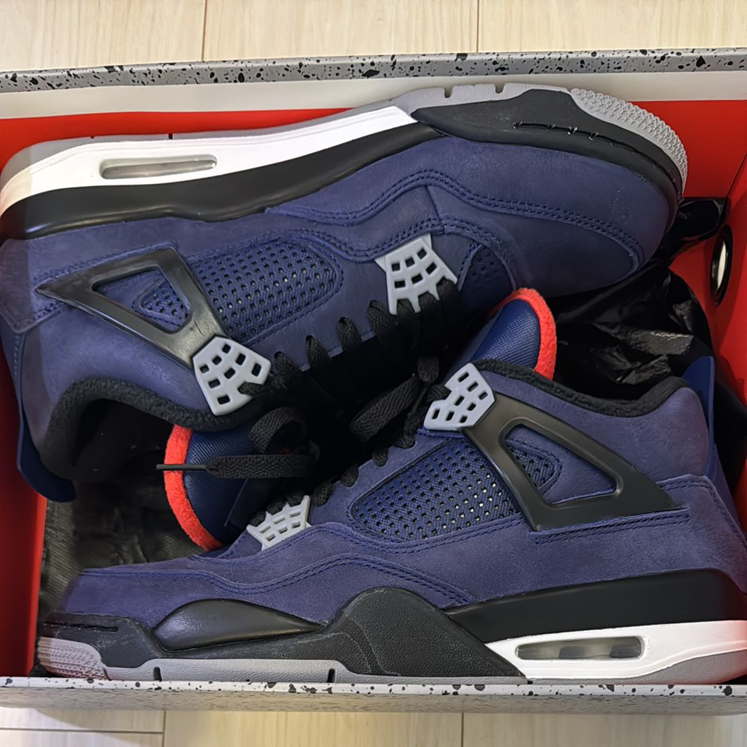 Nike Air Jordan 4 Retro WNTR "Loyal Blue/White/Black"