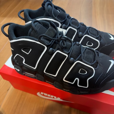 Nike Air More Uptempo "Black/White"(2020)