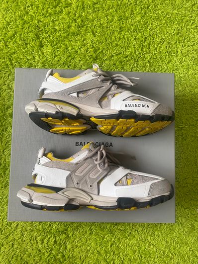 BALENCIAGA Track Sneaker "Yellow/White/Beige/Grey/Black"