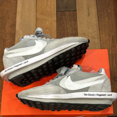 Fragment × sacai × Nike LD Waffle "Light Smoke Grey"
