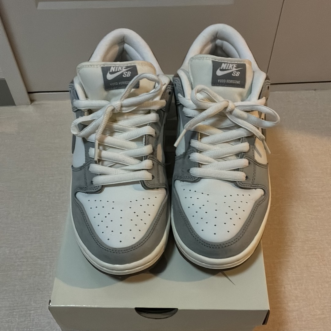 堀米 雄斗(Yuto Horigome) × Nike SB Dunk Low Pro QS "Wolf Grey"