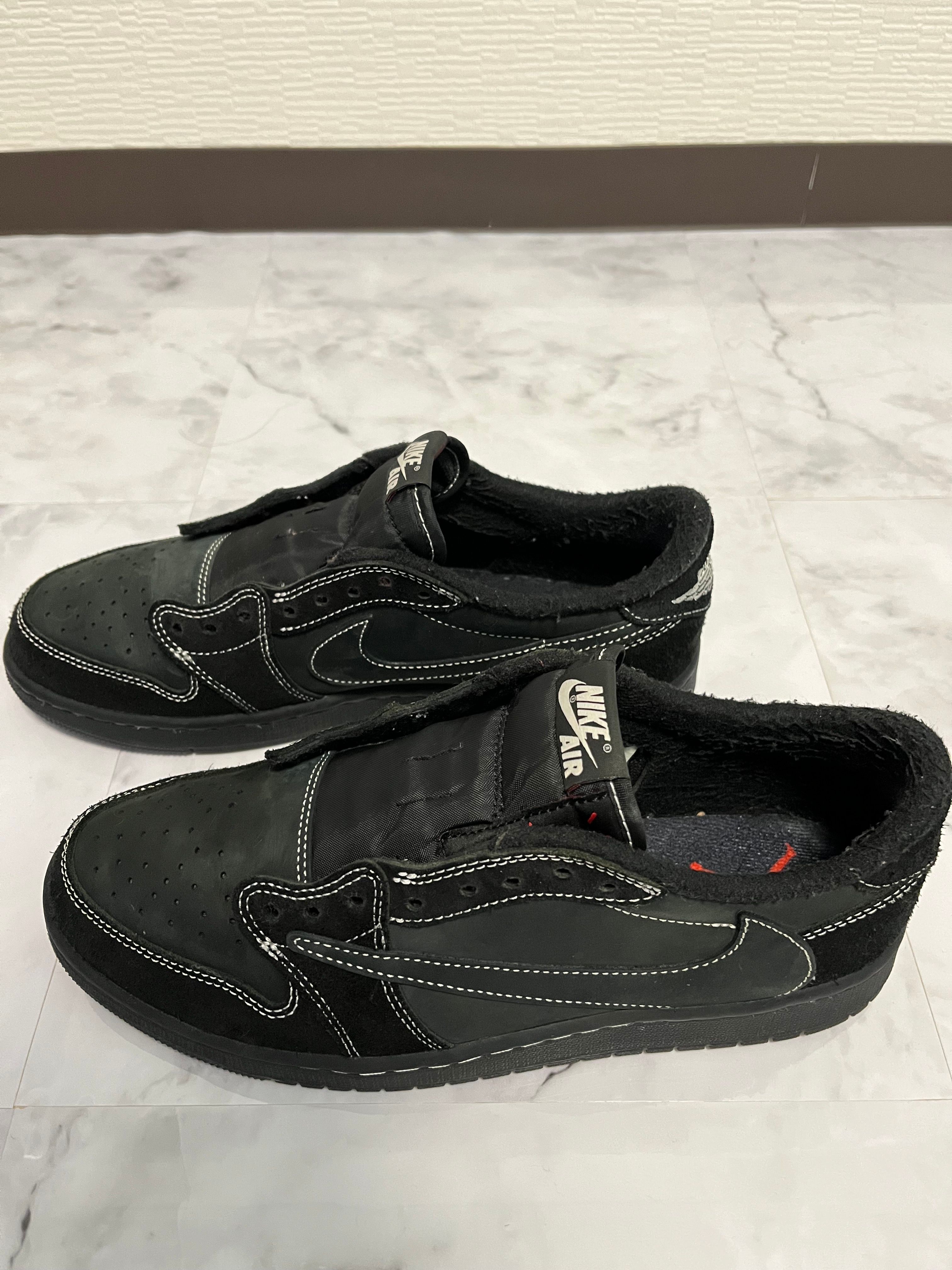 Travis Scott × Nike Air Jordan 1 Low OG SP "Black Phantom"