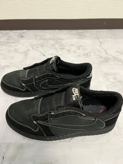 Travis Scott × Nike Air Jordan 1 Low OG SP "Black Phantom"