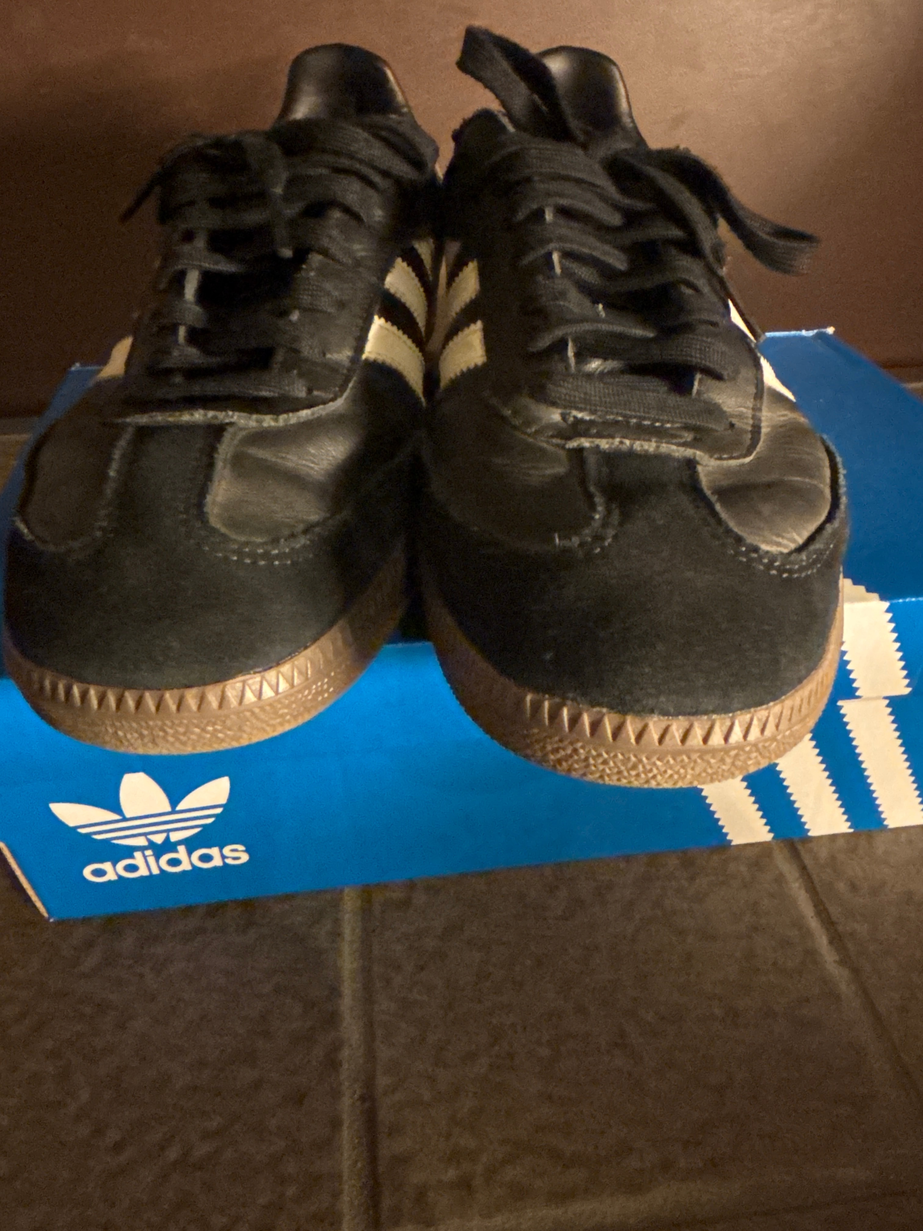 adidas Samba OG "Core Black/Cloud White/Gum"