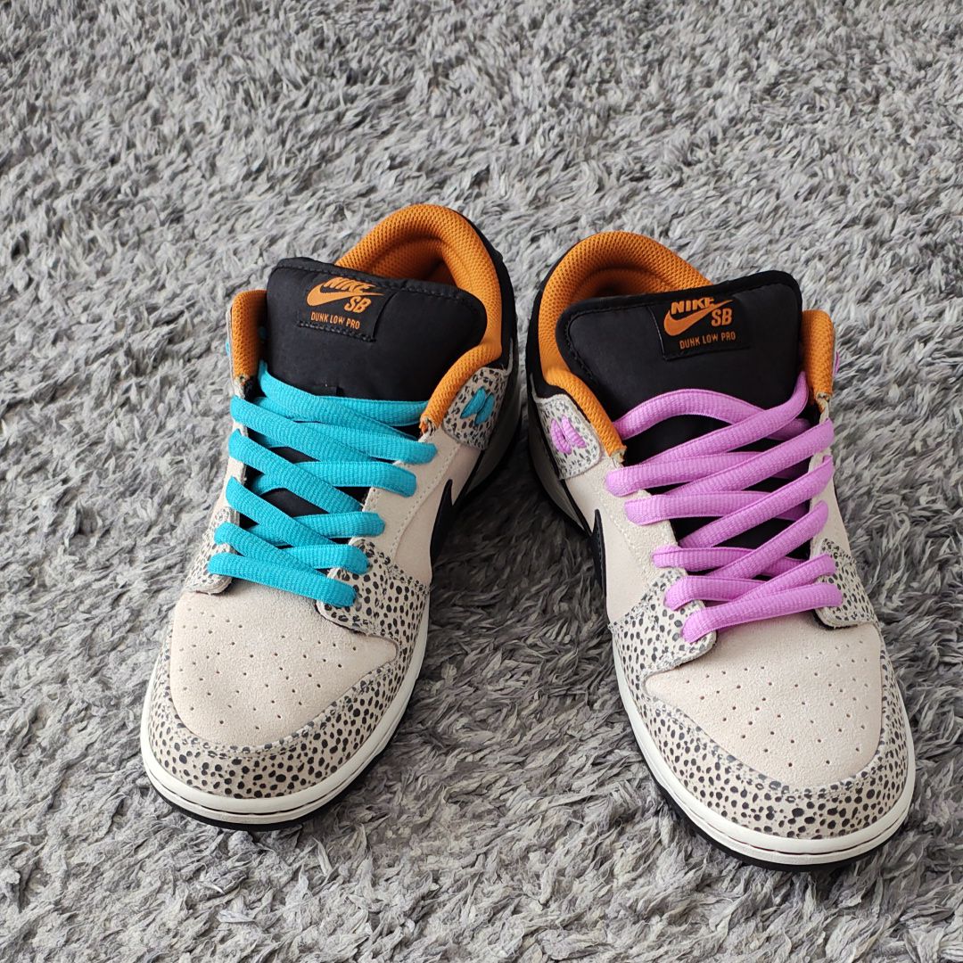 Nike SB Dunk Low Pro Electric Safari "Phantom and Black"