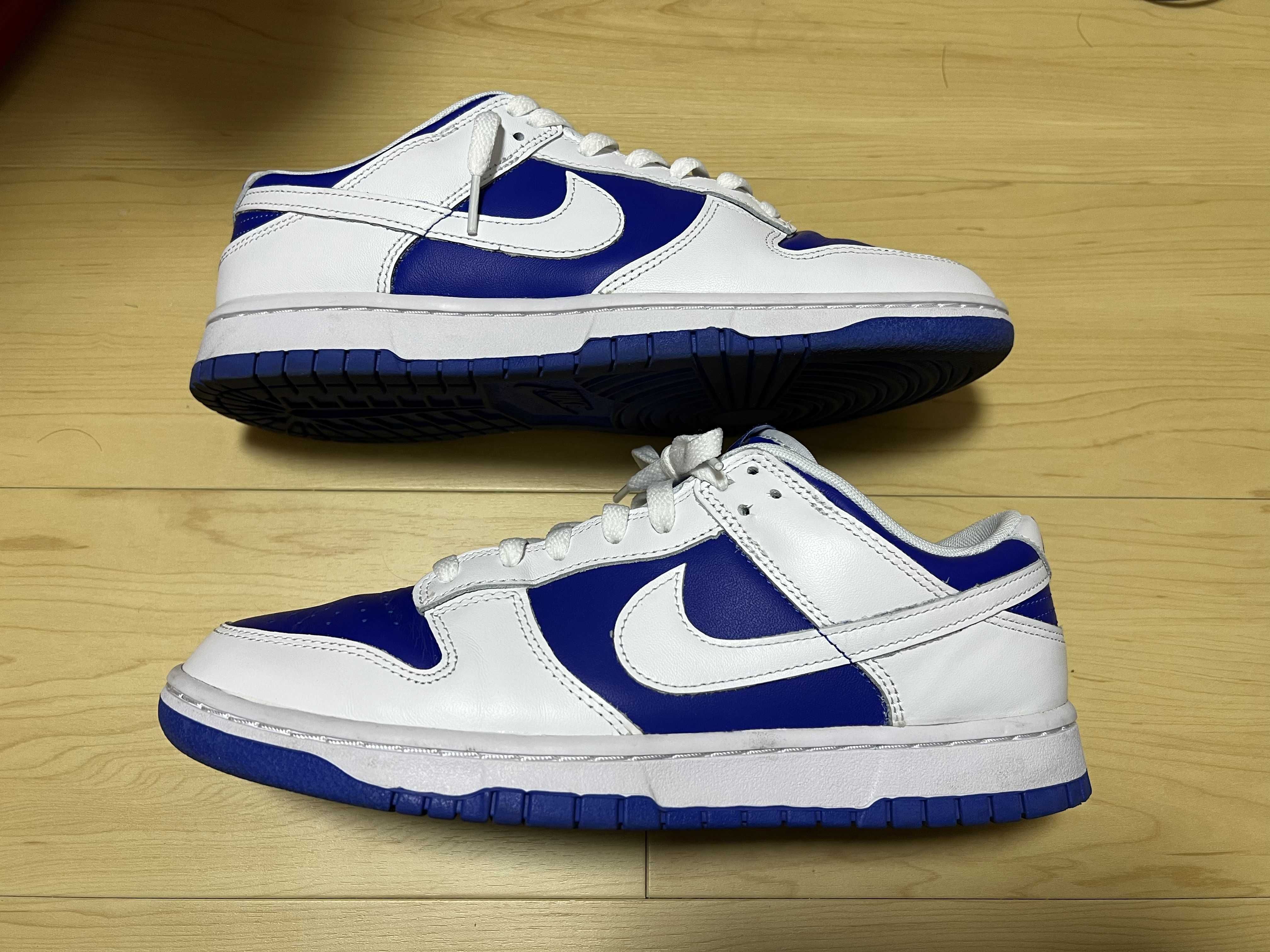 Nike Dunk Low Retro "Racer Blue and White"