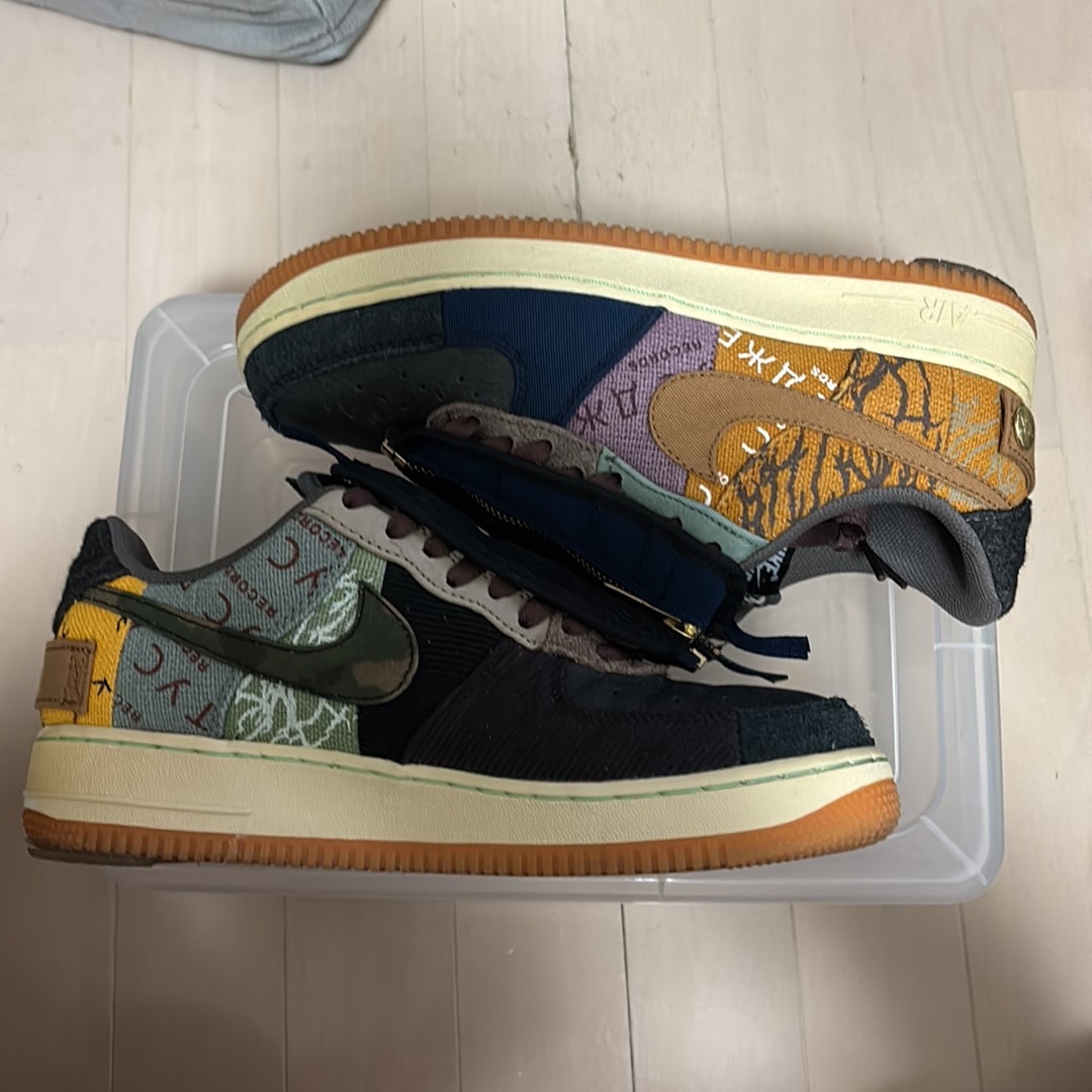 Travis Scott × Nike Air Force 1 Low Cactus Jack "Multi Color"