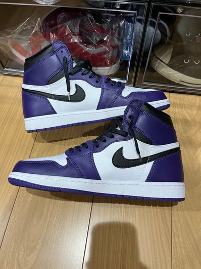 Nike Air Jordan 1 Retro High OG "Court Purple White/Black" (2020)