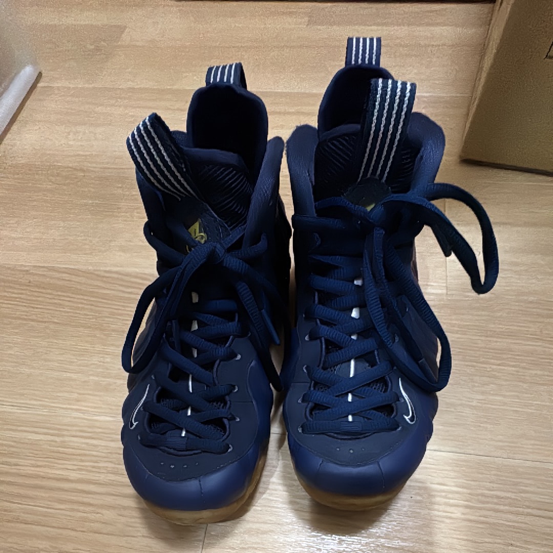 ナイキ エアフォームポジット ワン "ネイビー/ガム"