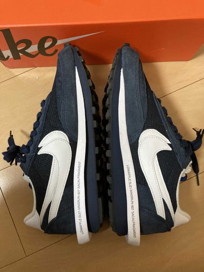 Fragment × sacai × Nike LD Waffle "Blackended Blue"