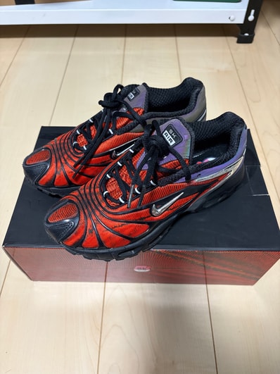 SKEPTA × NIKE AIR MAX TAILWIND V "BLACK/CHROME RED"