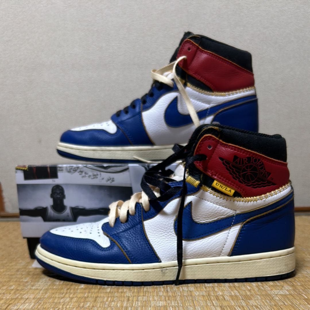 Union × Nike Air Jordan 1 Retro High OG NRG "Storm Blue/Varsity Red"