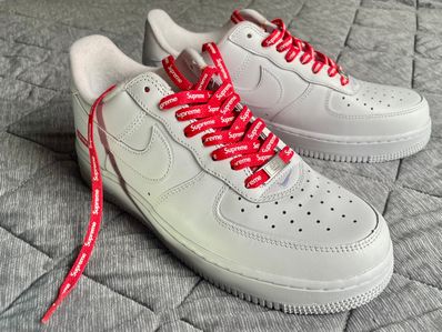 Supreme × Nike Air Force 1 Low "White"