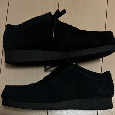 Clarks Wallabee Evo Waterproof "Black Suede"