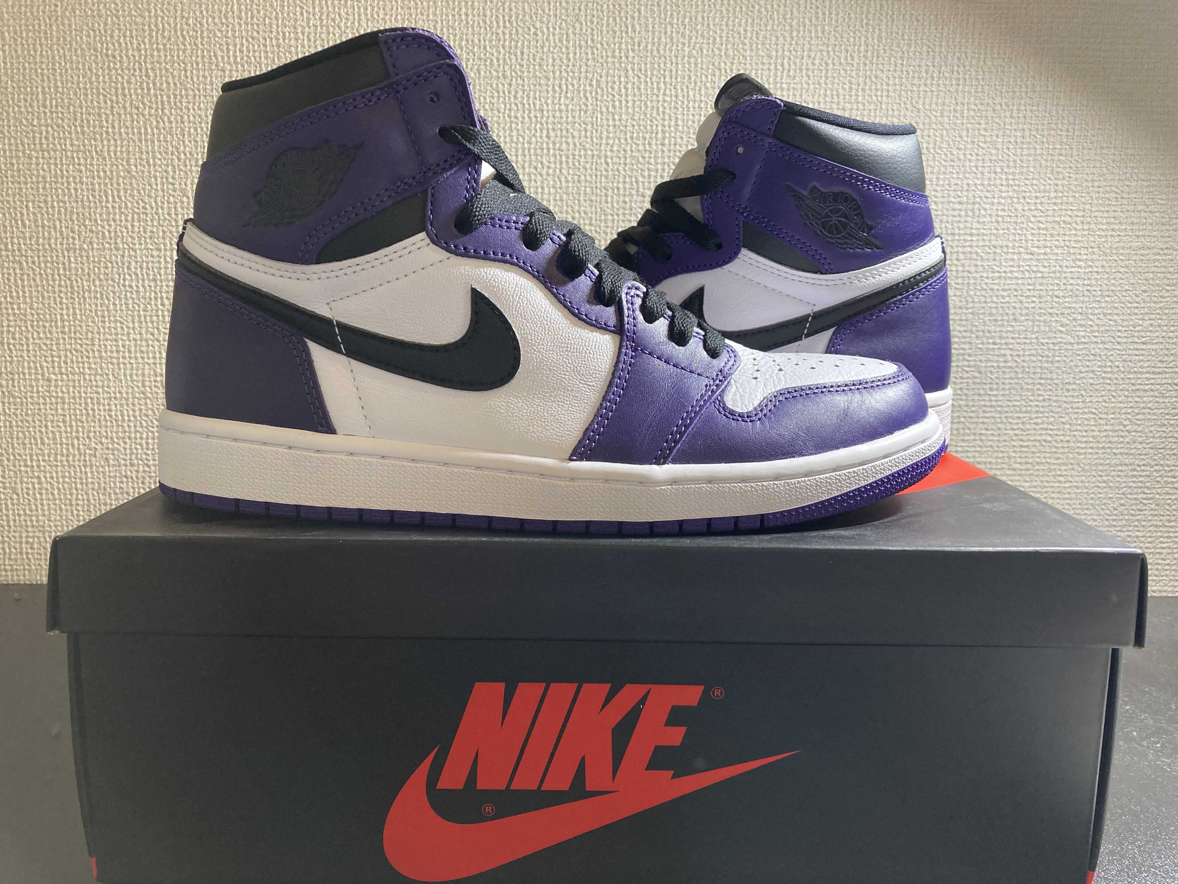 Nike Air Jordan 1 Retro High OG "Court Purple White/Black" (2020)