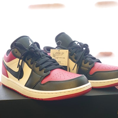 Nike Air Jordan 1 Low "Bred Toe"