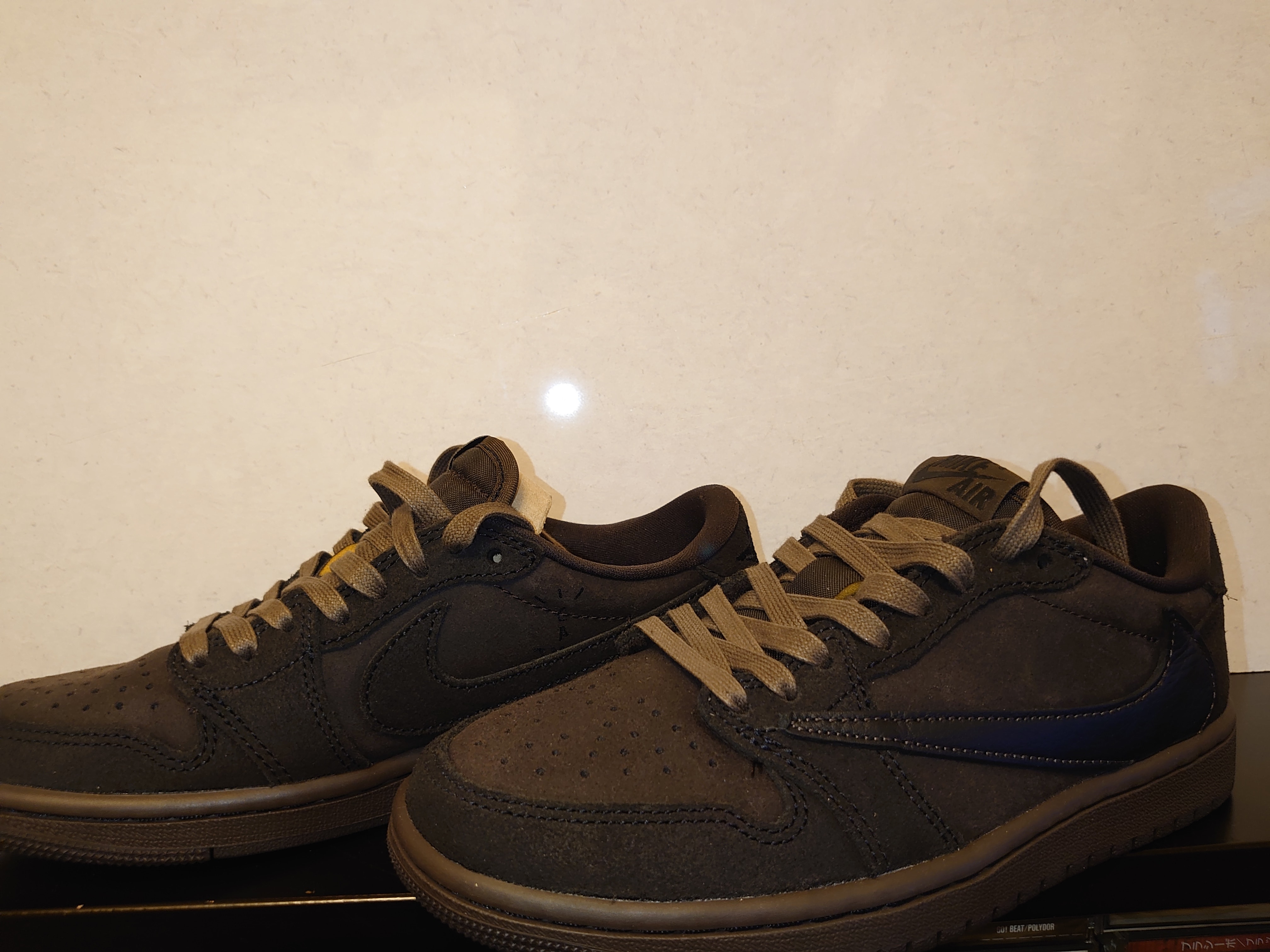 Travis Scott × Nike Air Jordan 1 Low OG SP "Velvet Brown and Dark Mocha"