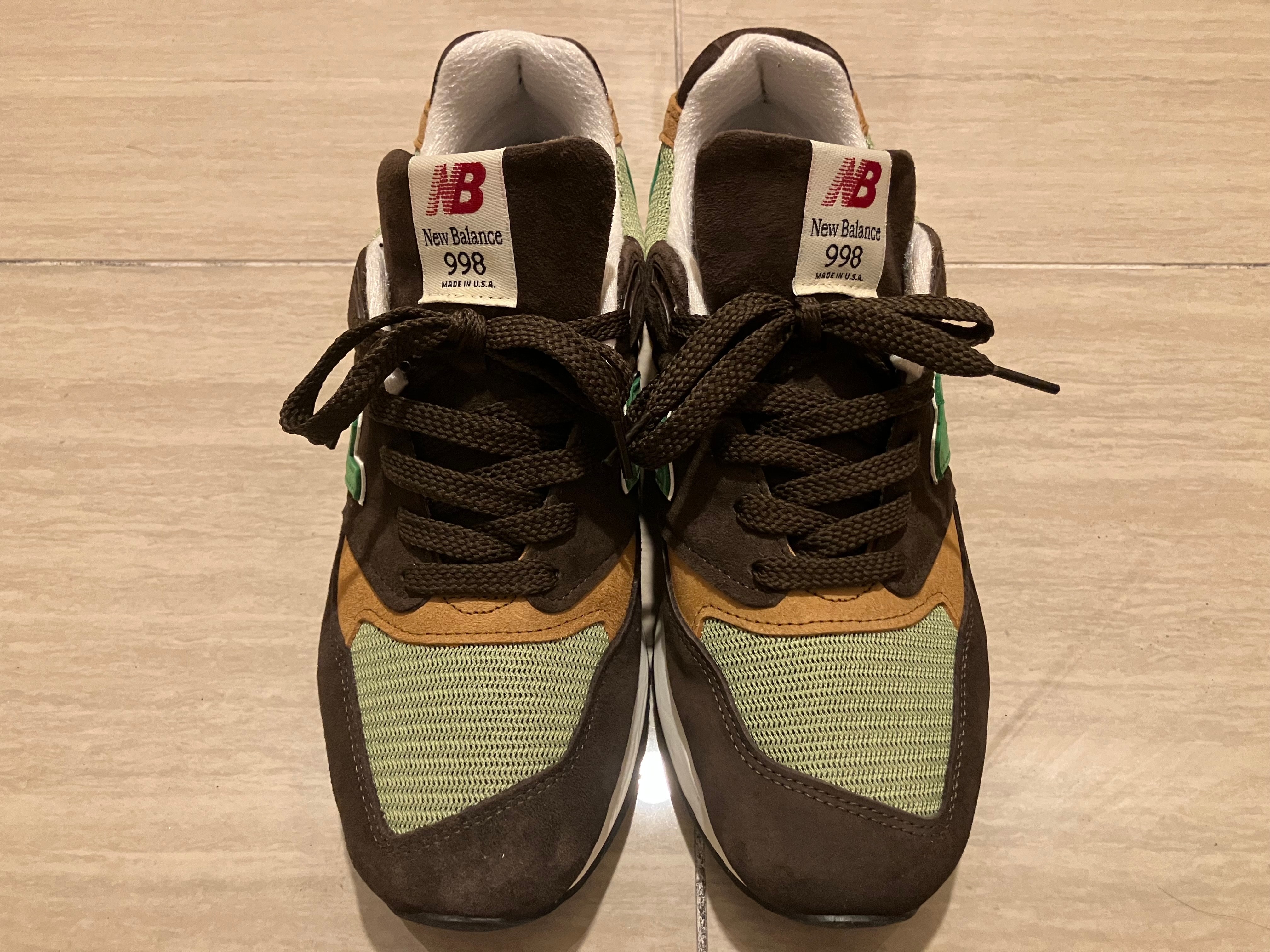ニューバランス 998 "ブラウン/グリーン"