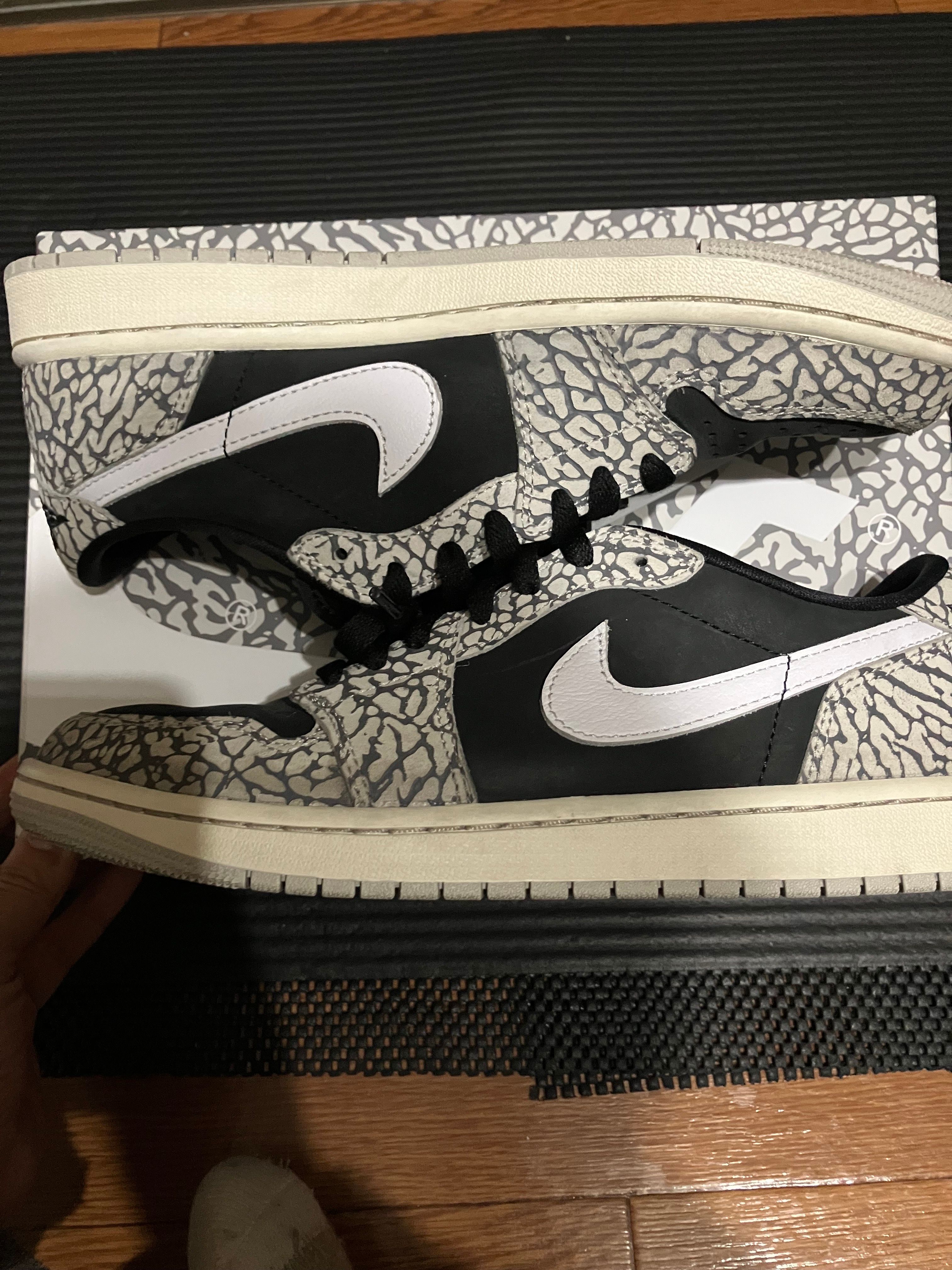 Nike Air Jordan 1 Retro Low OG "Black Cement"