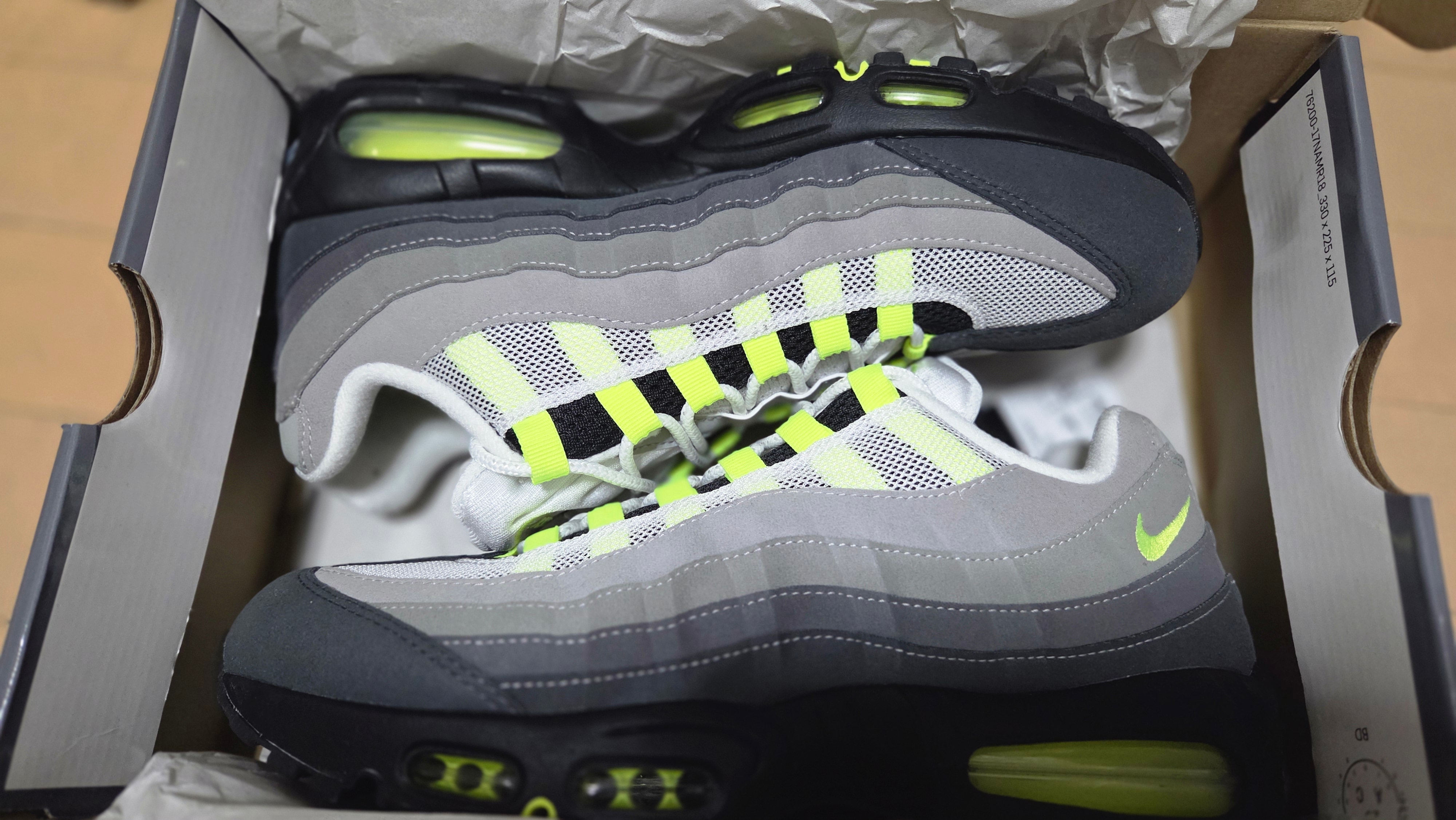 Nike Air Max 95 OG Big Bubble "Neon Yellow" (2025/2026)