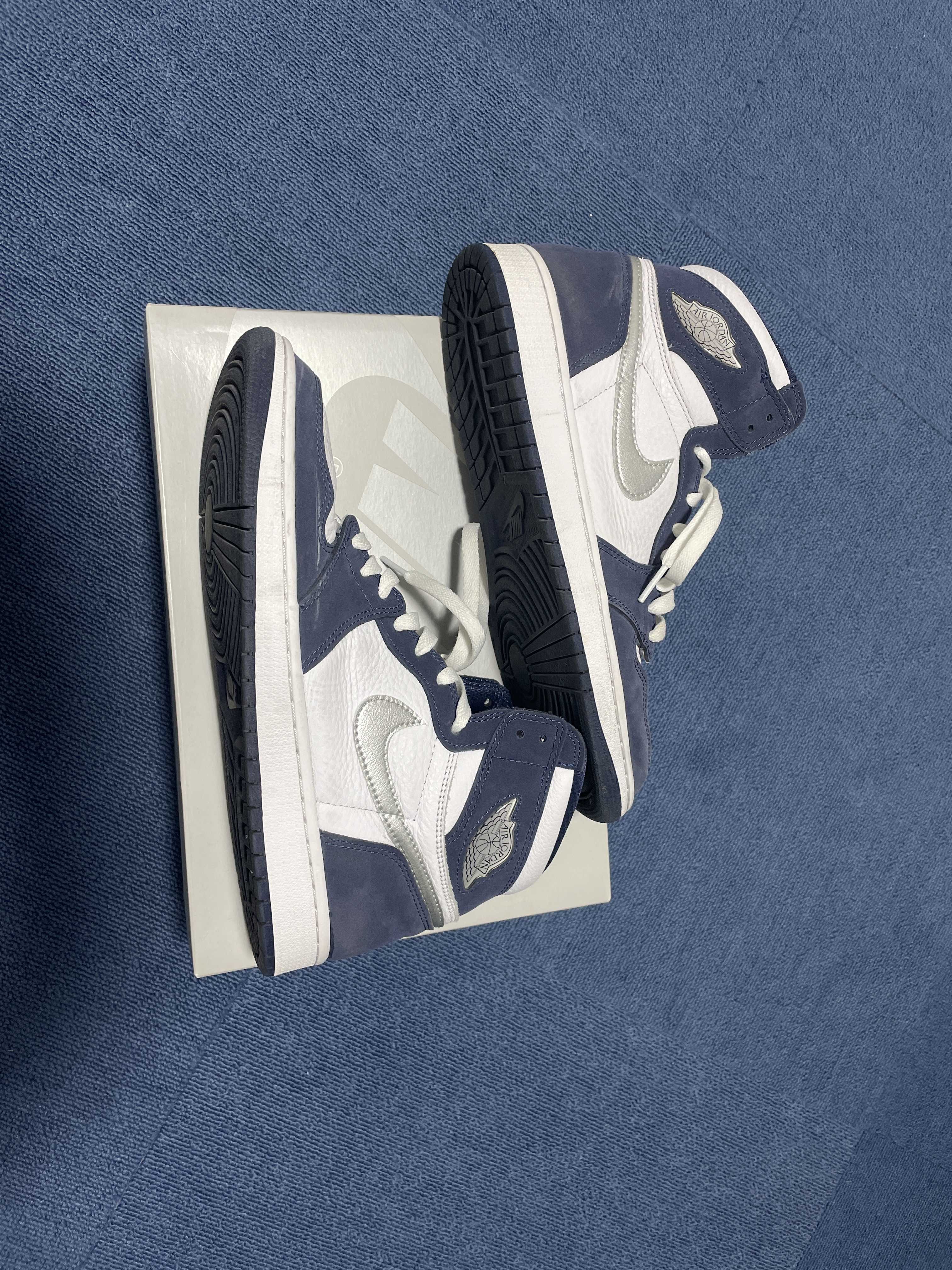 Nike Air Jordan 1 High OG CO.JP "White/Midnight Navy" (2020)(ブリーフケースなし)