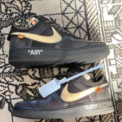 Off-White × Nike Air Force 1 Low "Black"