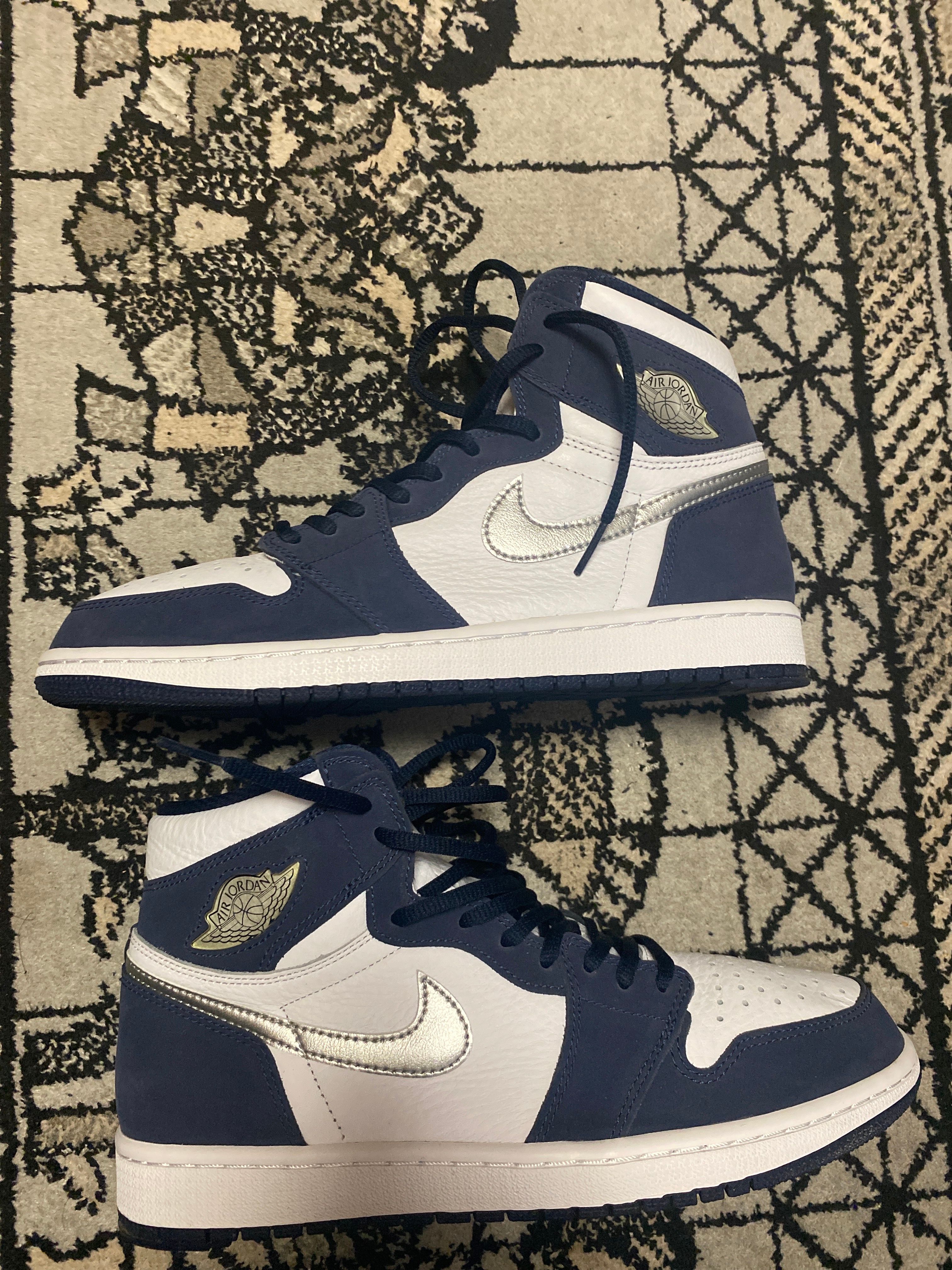 Nike Air Jordan 1 High OG CO.JP "White/Midnight Navy" (2020)(ブリーフケースなし)
