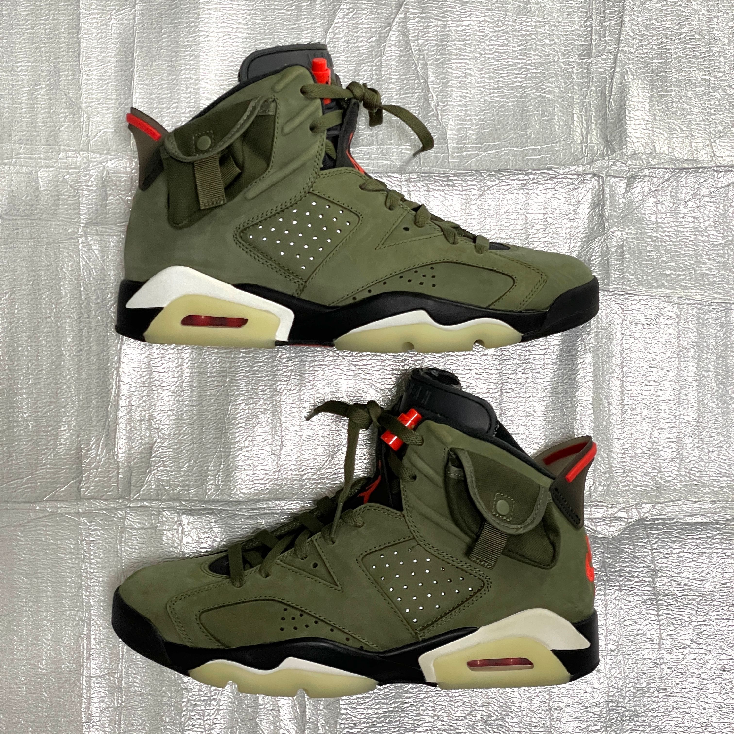 Travis Scott × Nike Air Jordan 6 Retro "Medium Olive"