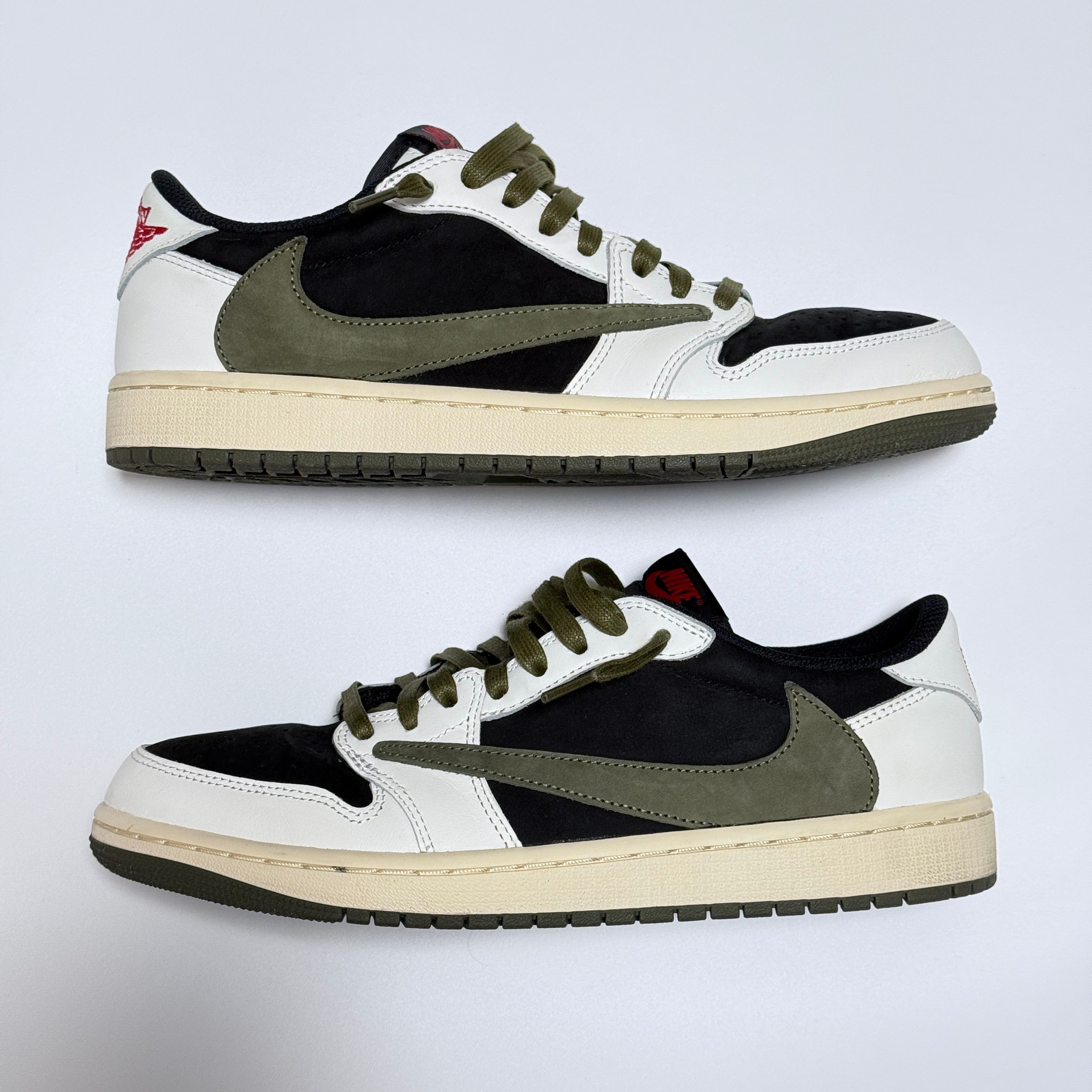 Travis Scott × Nike Women's Air Jordan 1 Low OG "Medium Olive"