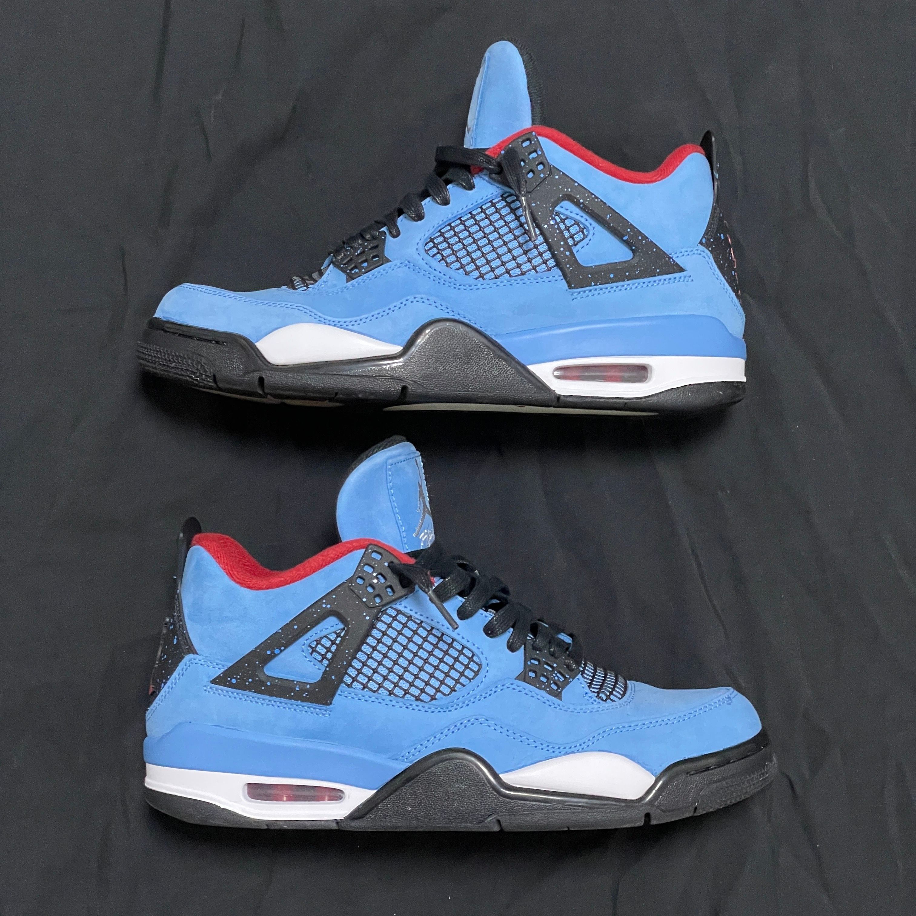 Travis Scott × Nike Air Jordan 4 Retro Cactus Jack "University Blue"