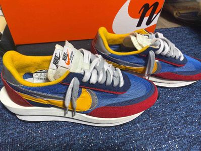 sacai × Nike LDV Waffle "Red/Blue"