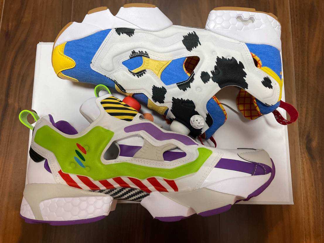 TOY STORY × REEBOK × BAIT INSTAPUMP FURY OG "BUZZ and WOODY"