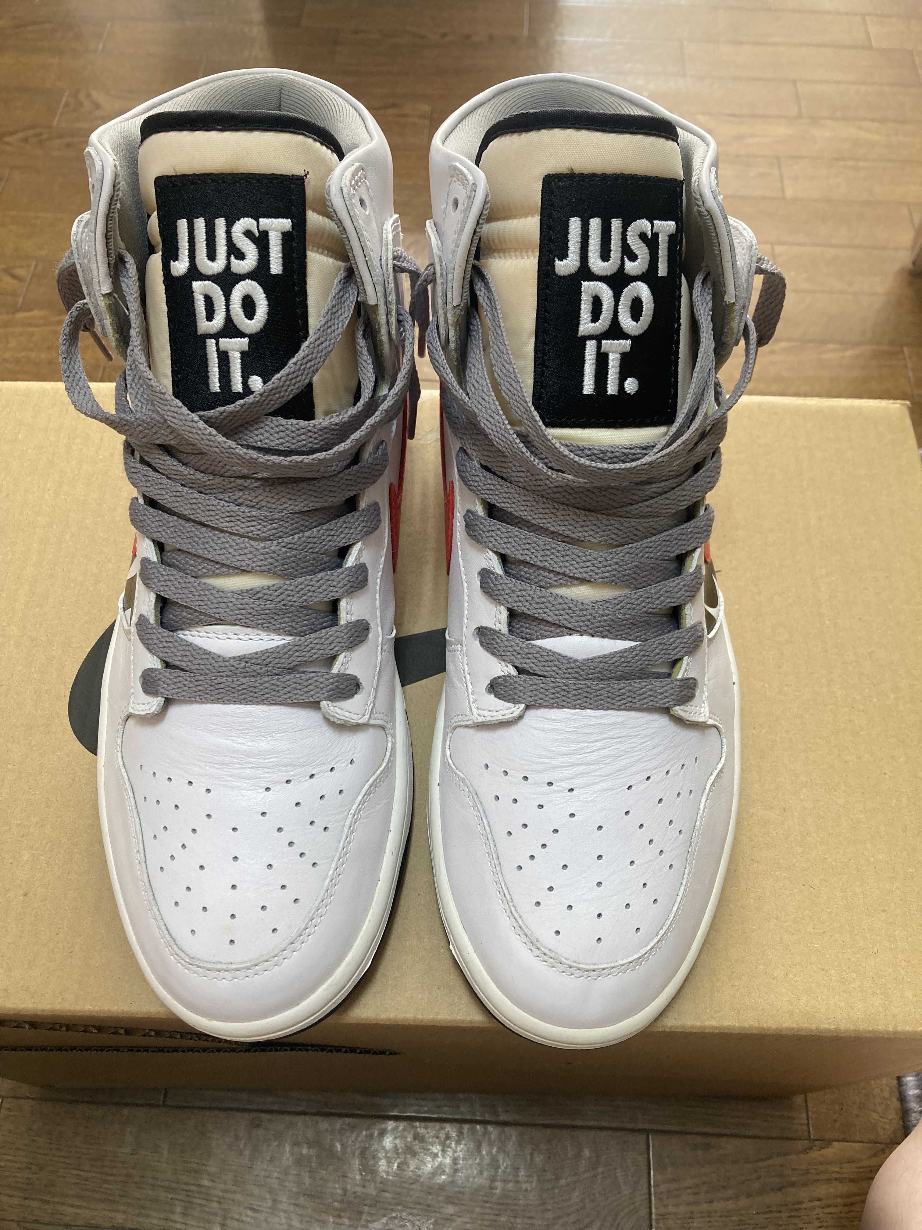 UNDEFEATED × Nike Dunk Lux High "White Infrared"