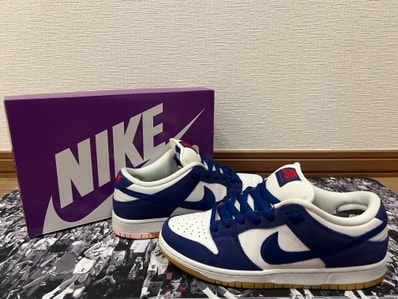 Nike SB Dunk Low "Los Angeles Dodgers/Deep Royal Blue"