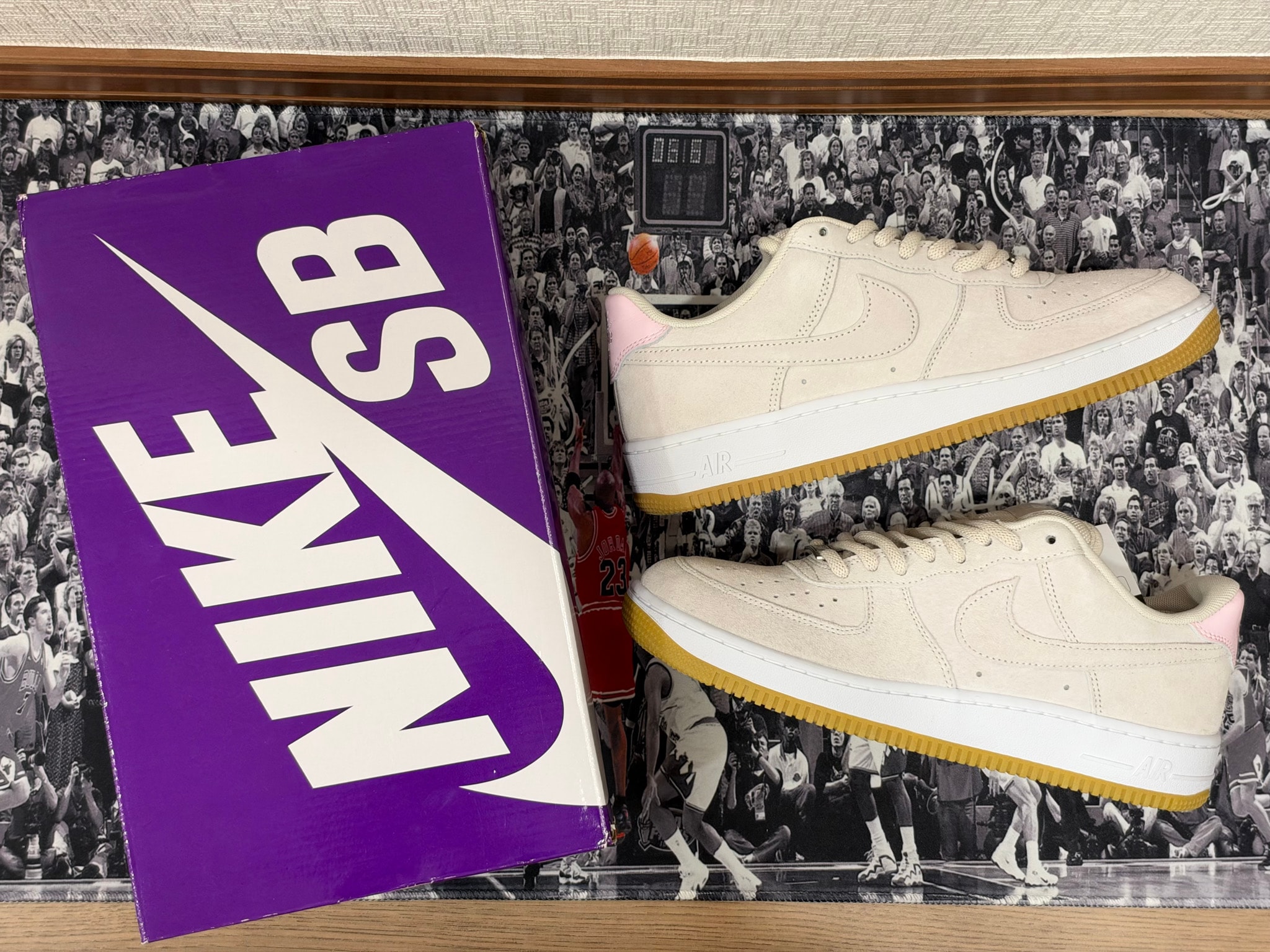 Nike SB Air Force 1 Low "Light Orewood Brown/Pink Foam"