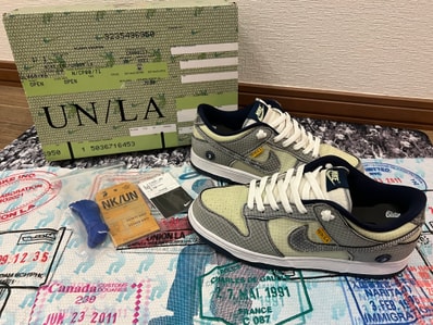 UNION × Nike Dunk Low "Pistachio"